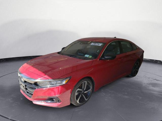 Salvage cars for sale from Copart Madisonville, TN: 2022 Honda Accord Sport
