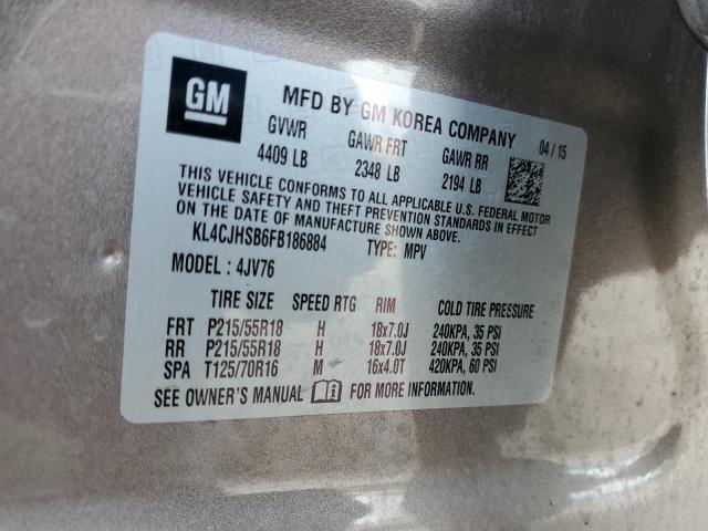 KL4CJHSB6FB186884 Buick Encore Premium