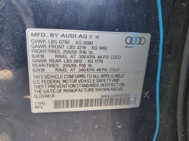 WA1LGAFE5FD012142 2015 AUDI Q7, photo no. 13