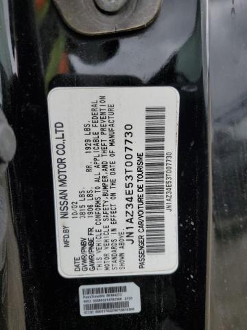 JN1AZ34E53T007730 Nissan 350Z COUPE
