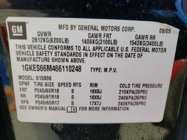 1GKES66M466110248 GMC Envoy Denali Xl