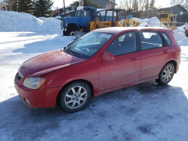 KIA salvage cars for sale: 2005 KIA SPECTRA5