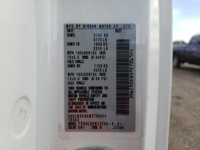 2021 NISSAN NV200 2.5S - 3N6CM0KN4MK706944