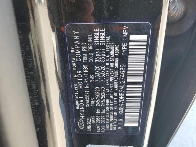 2021 HYUNDAI PALISADE C - KM8R7DHE2MU274689
