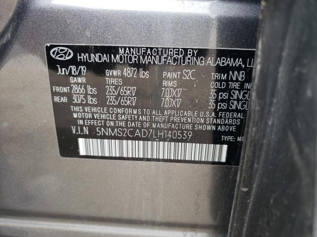 2020 HYUNDAI SANTA FE S - 5NMS2CAD7LH140539