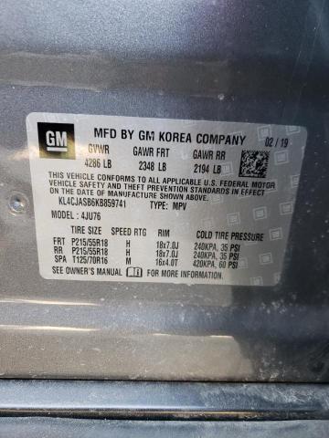 KL4CJASB6KB859741 Buick Encore Preferred