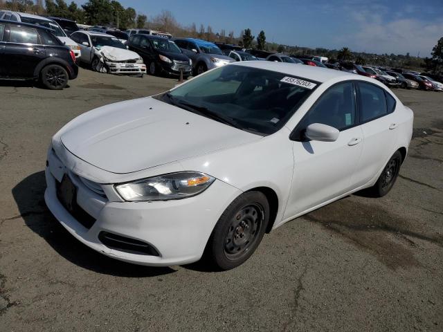 Dodge Dart salvage cars for sale: 2015 Dodge Dart SE