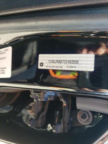 1C4NJRBB7CD683558 Jeep Patriot Sport