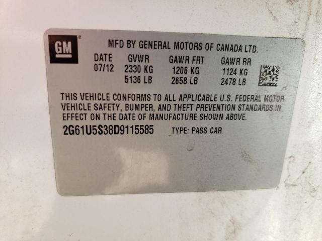 2G61U5S38D9115585 Cadillac Xts Platinum
