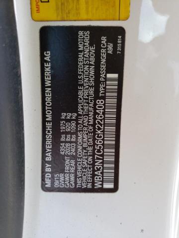 WBA3N7C56GK226408 BMW 428 I