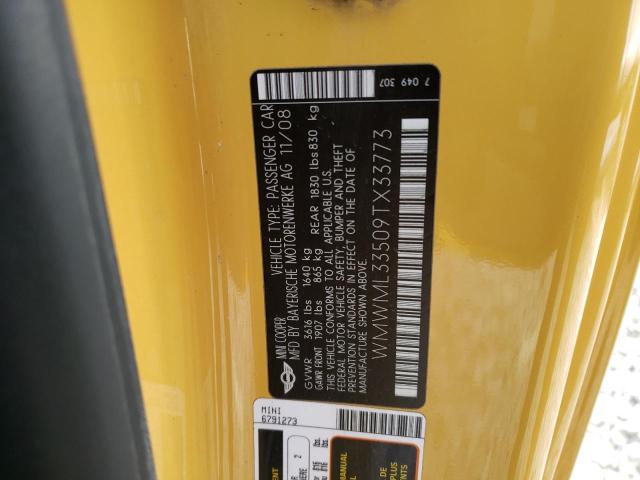 WMWML33509TX33773 Mini Cooper