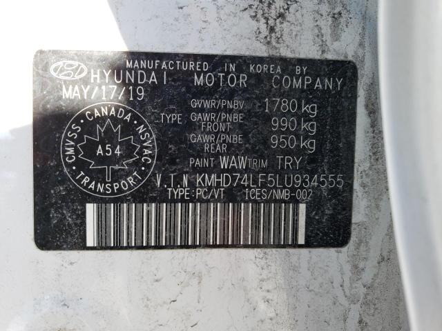 2020 HYUNDAI ELANTRA SE - KMHD74LF5LU934555