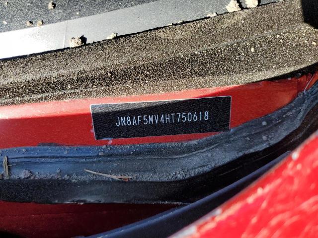 2017 NISSAN JUKE S - JN8AF5MV4HT750618