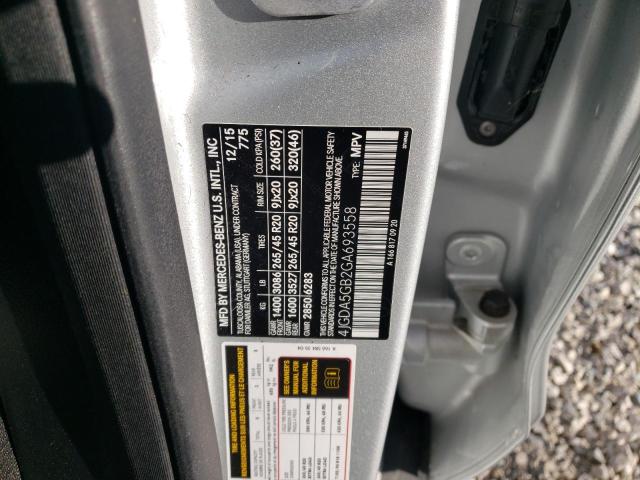 4JGDA5GB2GA693558 Mercedes-Benz Gle 400 4matic