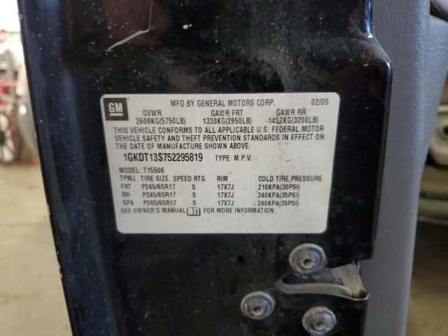1GKDT13S752295819 GMC Envoy