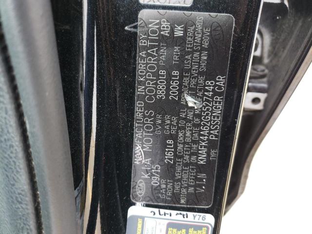 KNAFK4A62G5527448 KIA FORTE LX