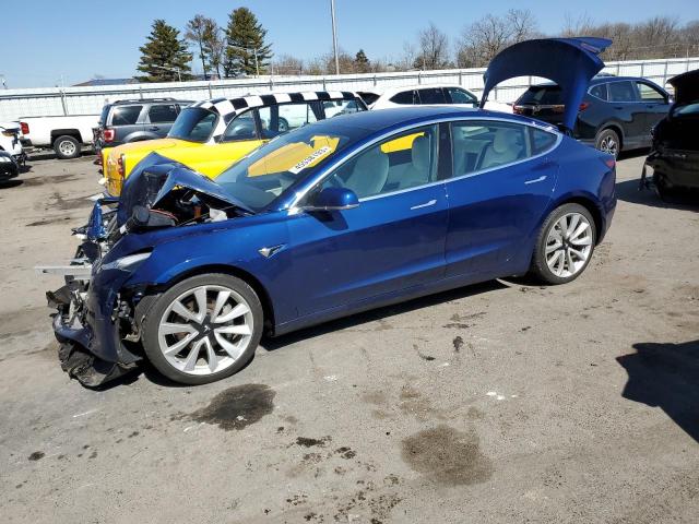 Lot #2343306005 2018 TESLA MODEL 3 salvage car