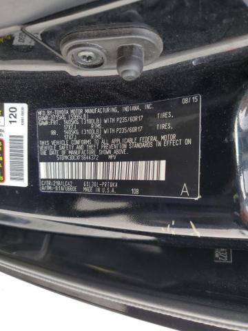 2015 TOYOTA SIENNA XLE - 5TDYK3DCXFS644372