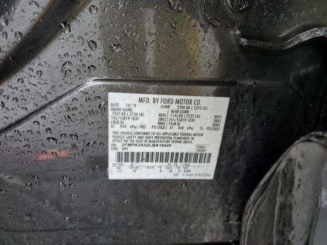 2FMPK3K92LBA16429 Ford Edge Titanium