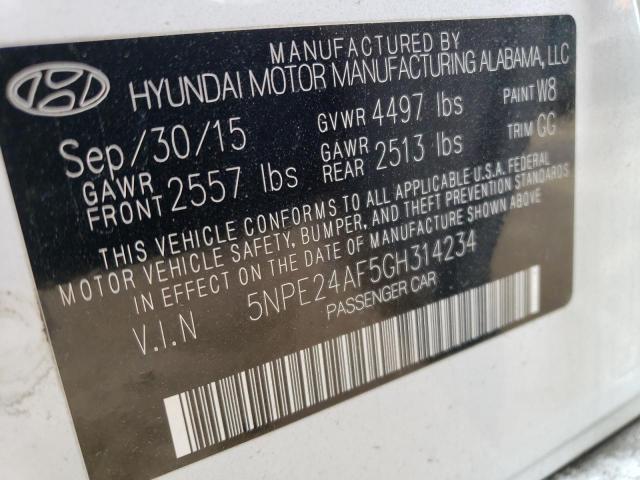 2016 HYUNDAI SONATA SE - 5NPE24AF5GH314234