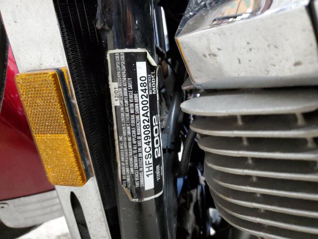 2002 HONDA VTX1800 R - 1HFSC49082A002480