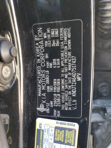 KNDJT2A64D7517437 KIA SOUL +