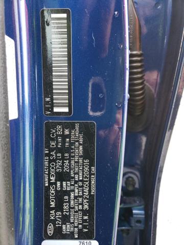 3KPF24AD5LE209016 KIA FORTE FE