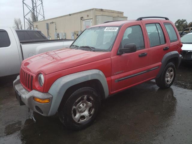 Jeep Liberty salvage cars for sale: 2004 Jeep Liberty Sport