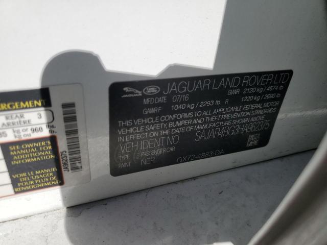 2017 JAGUAR XE - SAJAR4BG3HA962375