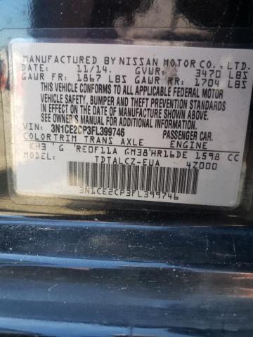 2015 NISSAN VERSA NOTE - 3N1CE2CP3FL399746