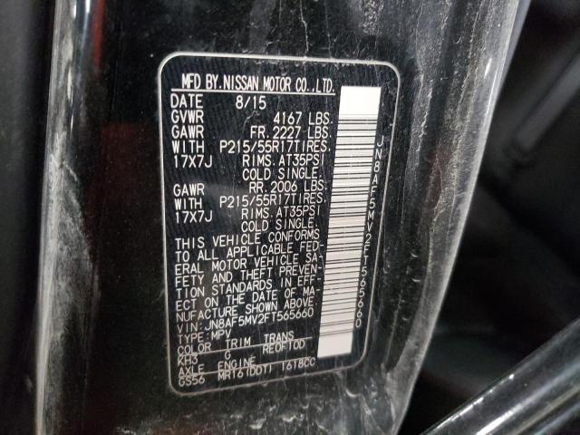 2015 NISSAN JUKE S - JN8AF5MV2FT565660