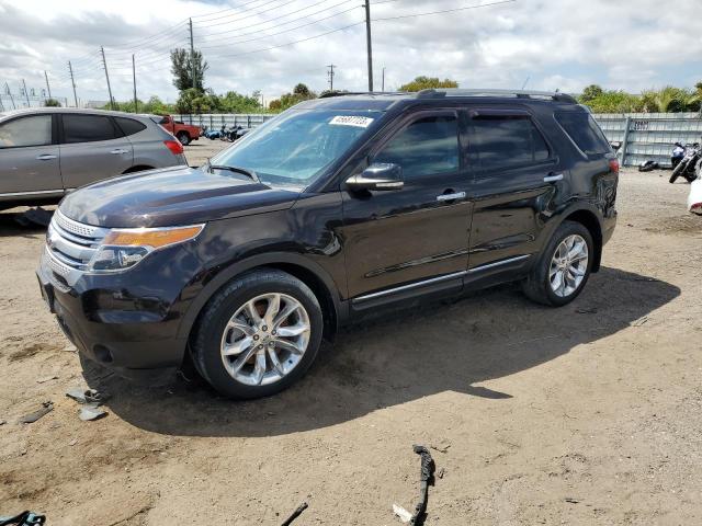Salvage cars for sale from Copart Miami, FL: 2014 Ford Explorer XLT