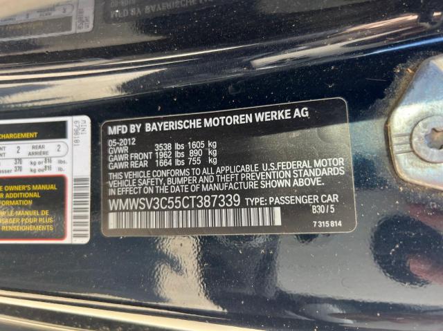 WMWSV3C55CT387339 Mini Cooper