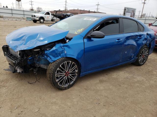 Salvage cars for sale from Copart Chicago Heights, IL: 2023 KIA Forte GT