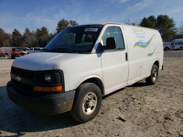Salvage cars for sale from Copart Mendon, MA: 2007 Chevrolet Express G2500