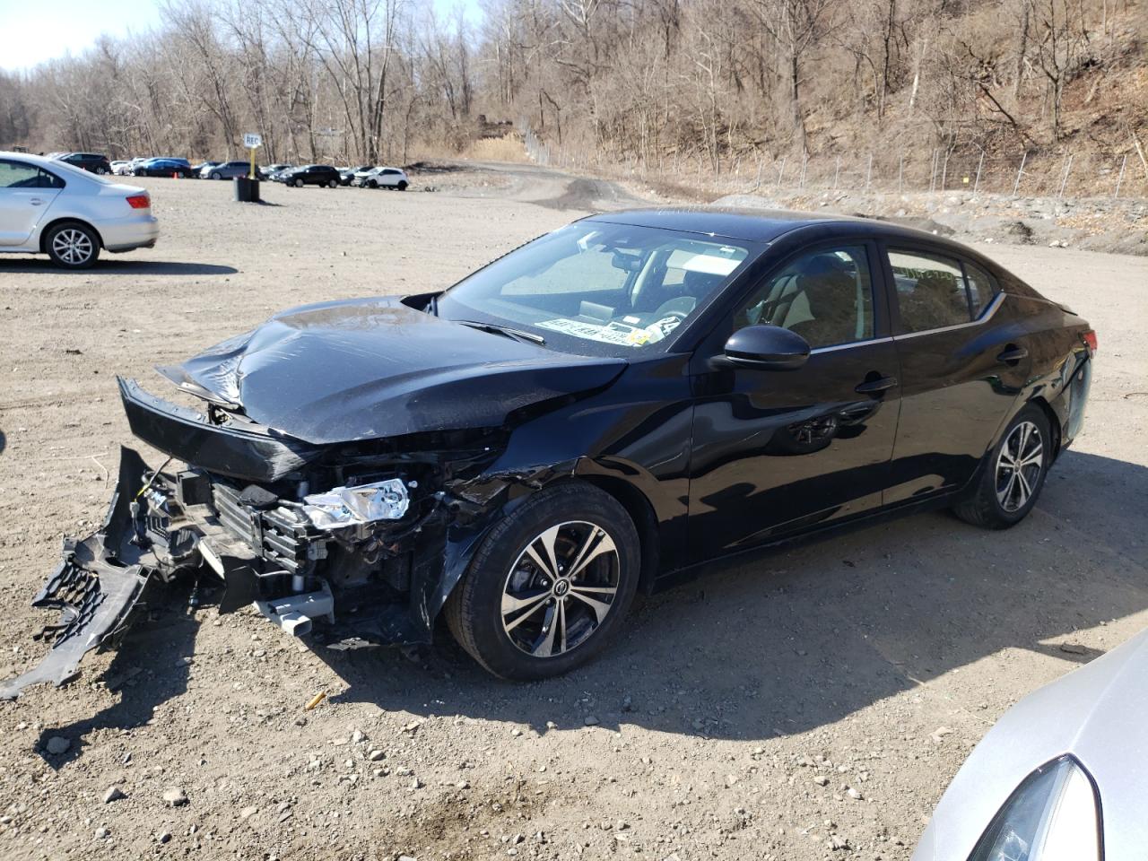 3N1AB8CV7NY285414 NISSAN SENTRA SV 2022