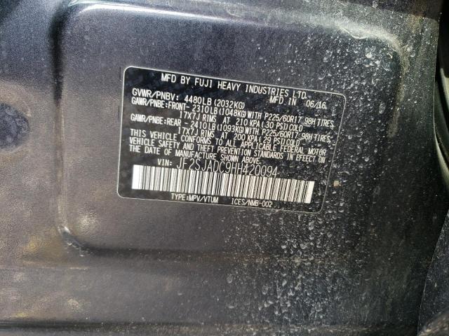 JF2SJADC9HH420094 Subaru Forester 2.5i Premium