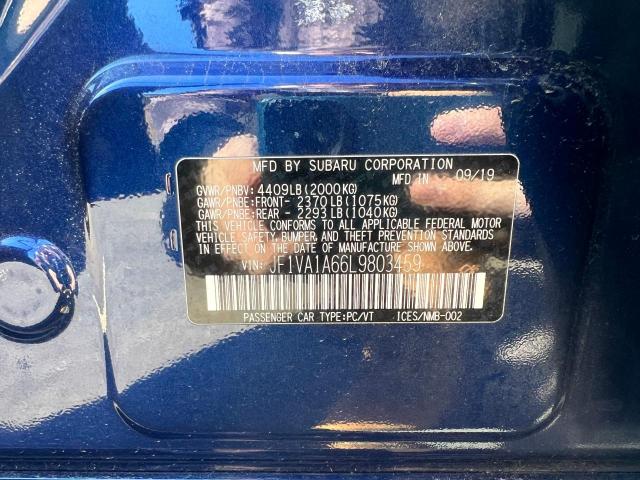 JF1VA1A66L9803459 Subaru WRX