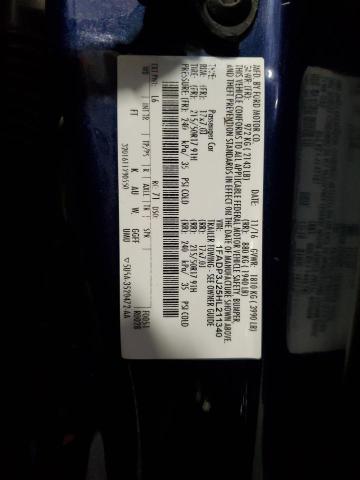 2017 FORD FOCUS TITA - 1FADP3J25HL211340