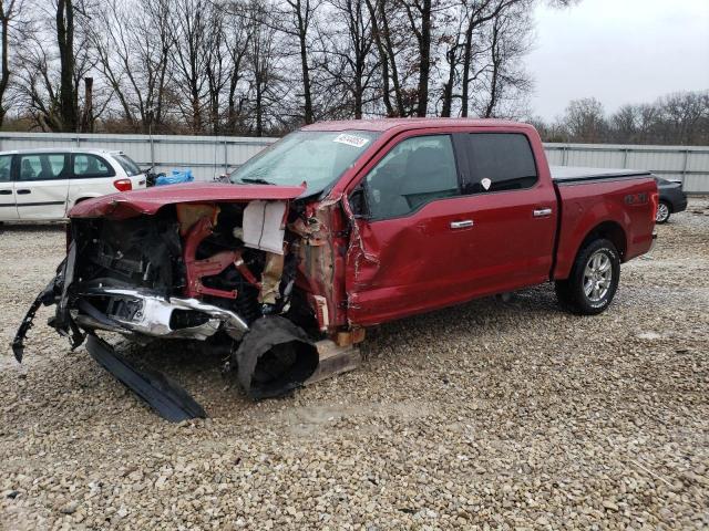 Salvage cars for sale from Copart Rogersville, MO: 2016 Ford F150 Supercrew