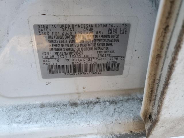 3N1AB7AP7HY396435 Nissan SENTRA S
