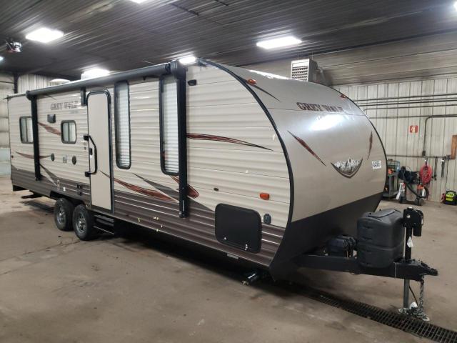 Wildwood salvage cars for sale: 2017 Wildwood Grey Wolf