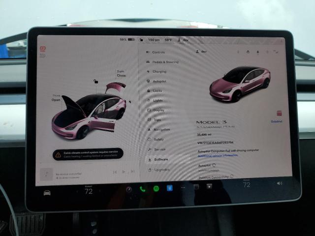 5YJ3E1EA6MF063794 Tesla MODEL 3