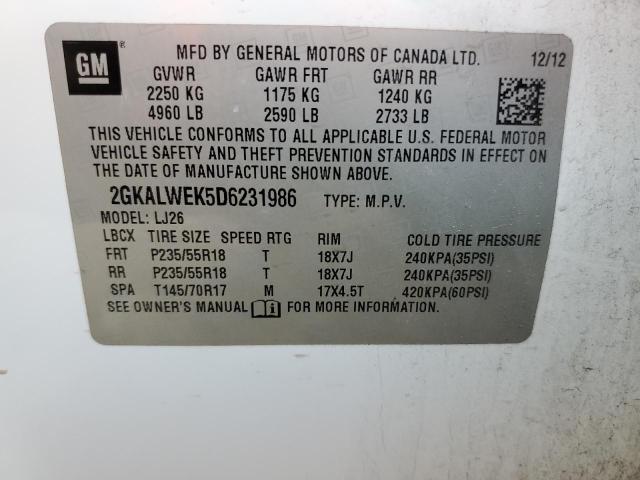 2GKALWEK5D6231986 GMC Terrain