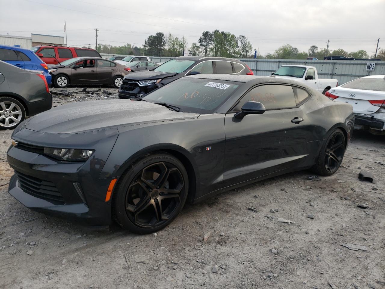 Chevrolet Camaro 2018 серый