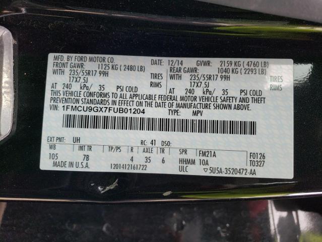 1FMCU9GX7FUB01204 Ford ESCAPE SE