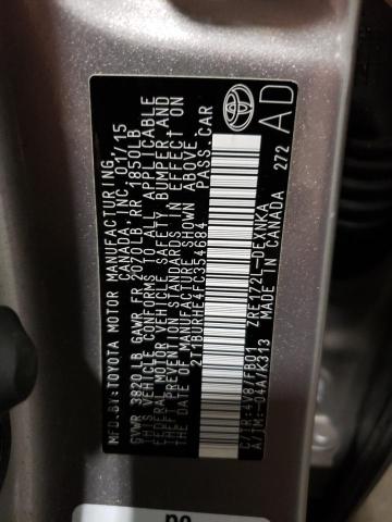 2015 TOYOTA COROLLA L - 2T1BURHE4FC354684