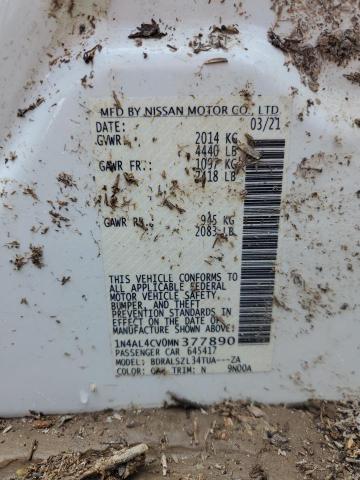 1N4AL4CV0MN377890 Nissan ALTIMA SR