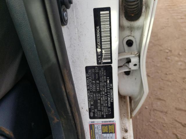 KNADM5A31E6360424 KIA RIO LX
