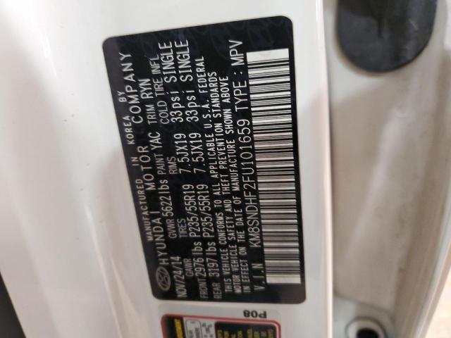 2015 HYUNDAI SANTA FE G - KM8SNDHF2FU101659